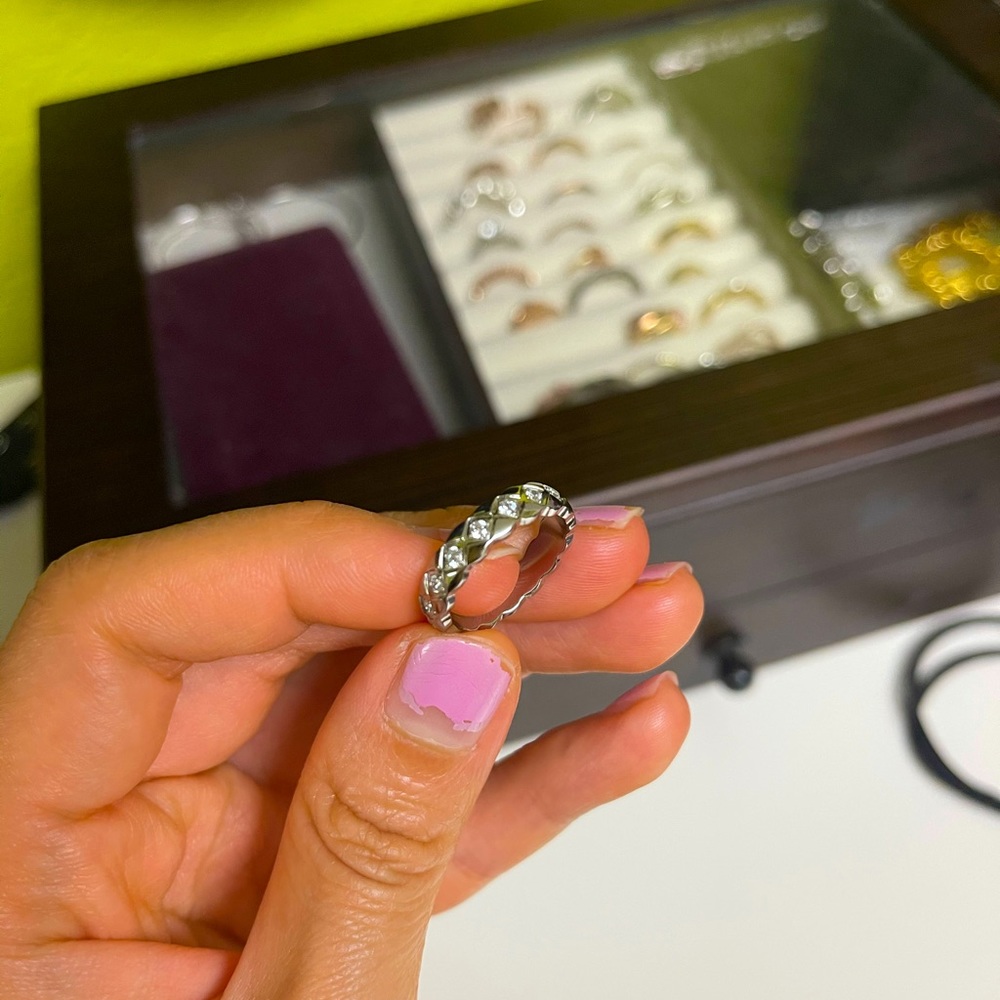 silver ring ! Very cute